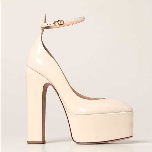 VALENTINO GARAVANI Tan-Go platform pumps - Picture 4 of 4